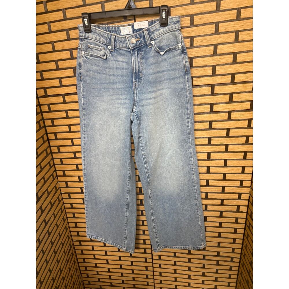 Time And Tru High‎ rise Wide Leg Jeans Size 2